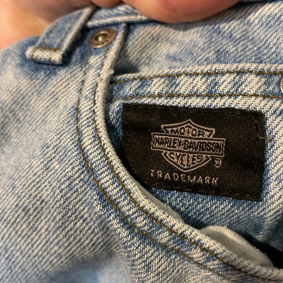 90’s Harley-Davidson High-Waist Classic Straight Leg Denim Jeans EUC - Picture 13 of 15